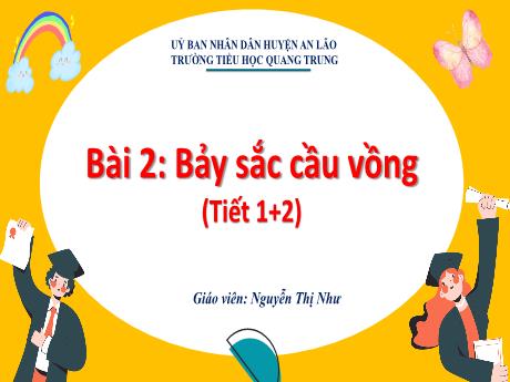 Bài giảng Tiếng Việt 1 (Kết nối tri thức) - Bài 2: Bảy sắc cầu vồng (Tiết 1+2) - Nguyễn Thị Như