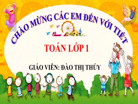 Bài giảng Toán 1 (Kết nối tri thức) - Bài 35: Các ngày trong tuần - Đào Thị Thúy
